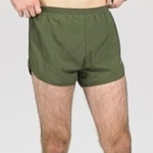 Baleaf Men’s Quick:Dry Lightweight Pace Running Shots Amy Green Sz M